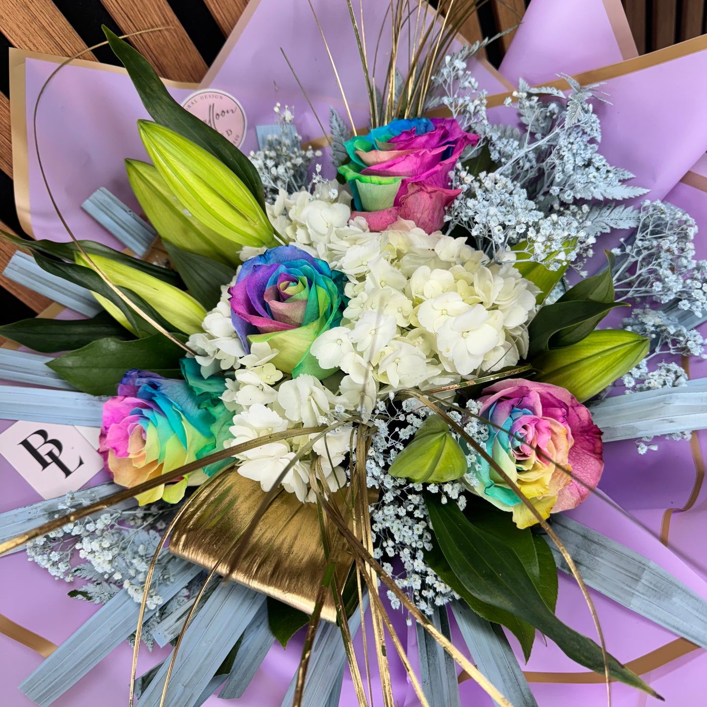 Purple Rainbow LILY