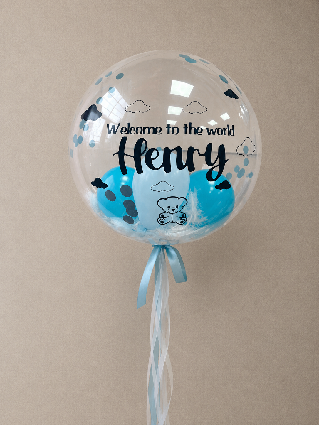 Baby Boy Arrival Balloon Customised Balloon