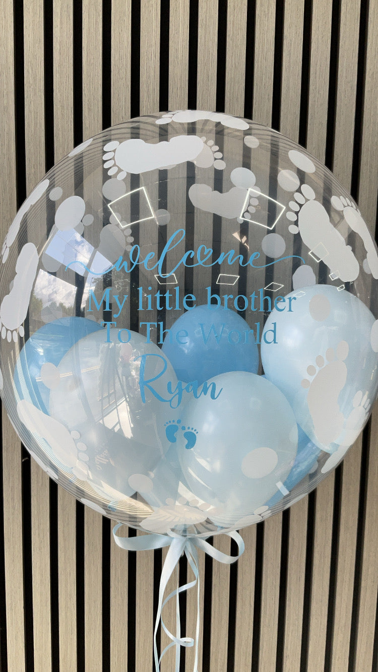Baby Footprint Customised Balloon