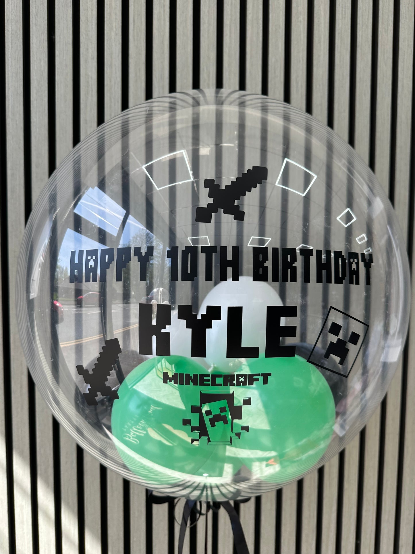 Minecraft Themed Balloon