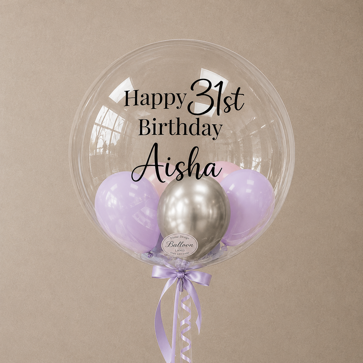 31st Birthday Celebration Balloon