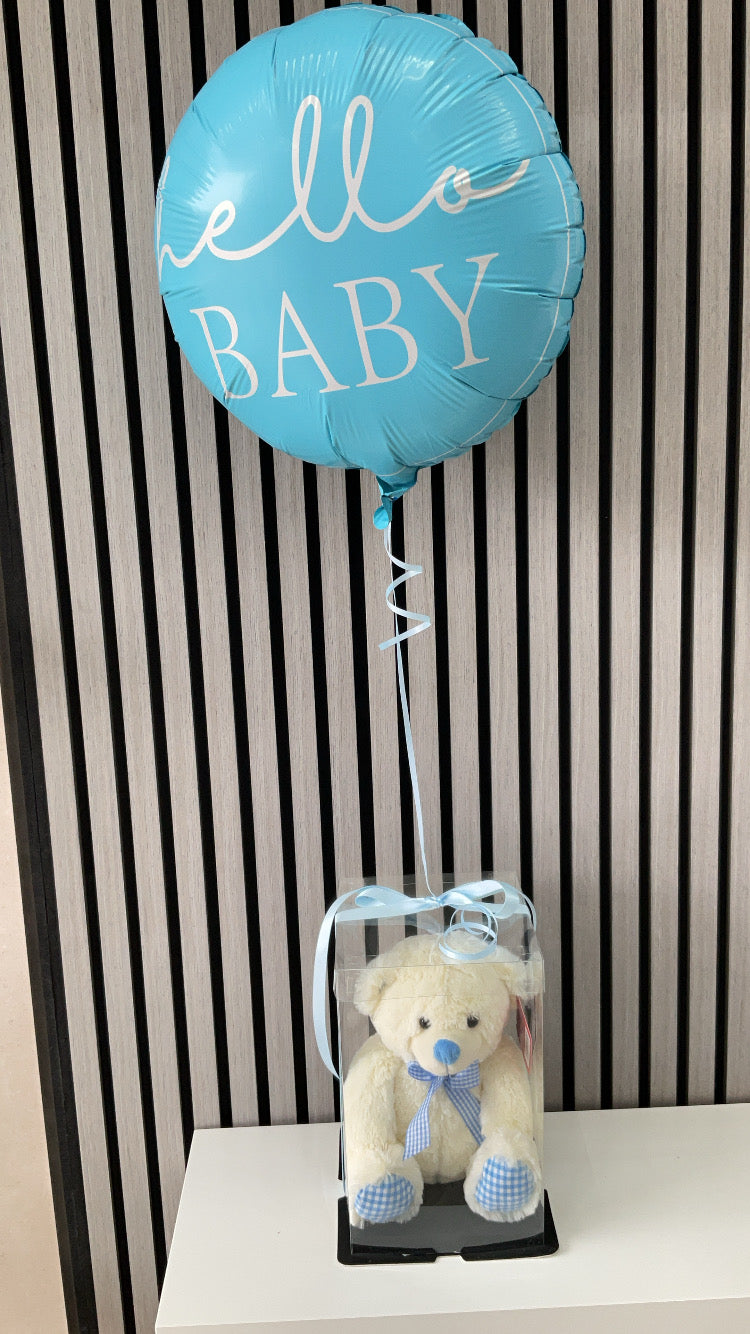 Baby boy Hamper & Balloon