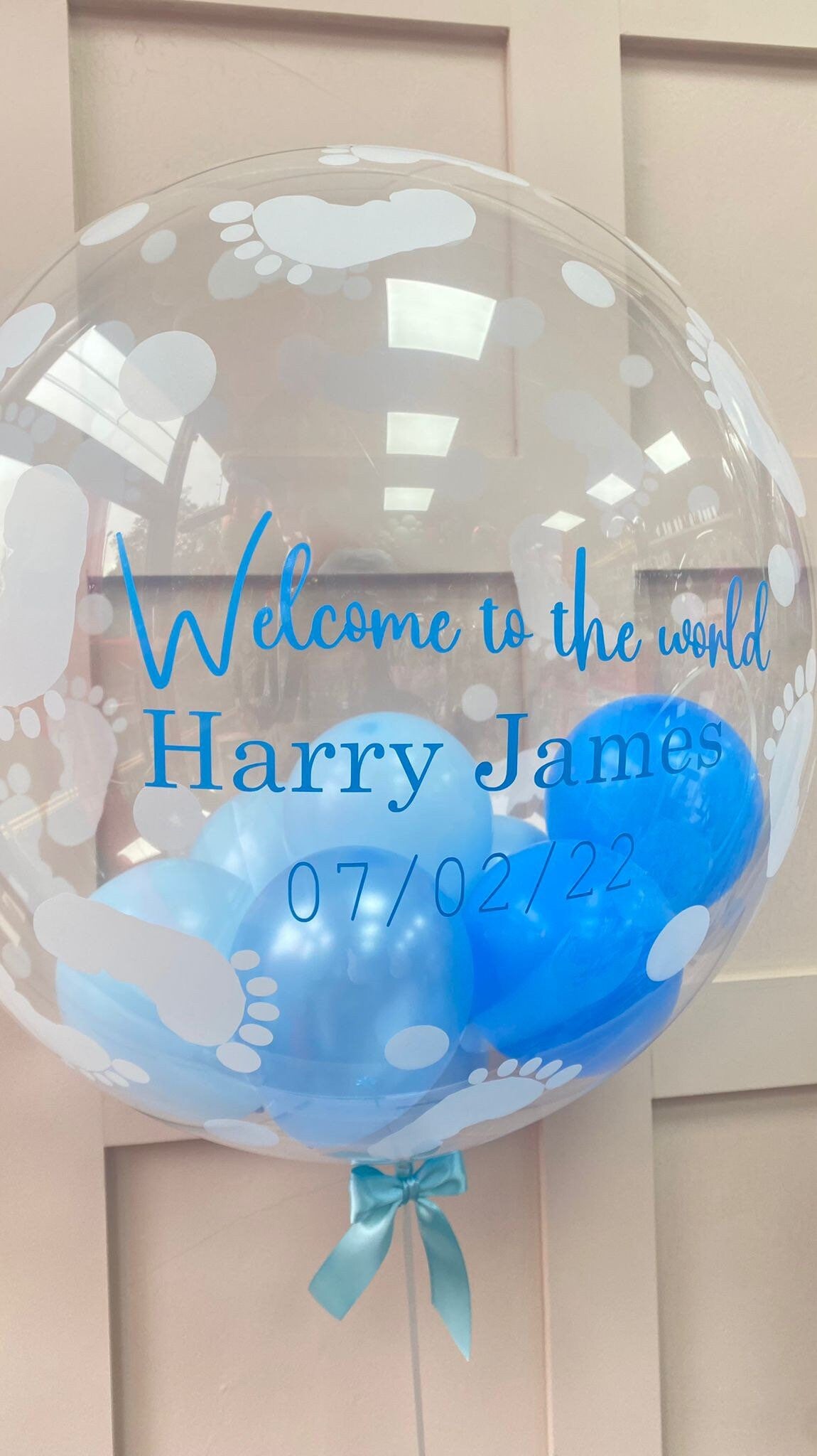 Welcome to the world footprint styleCustomise this balloon to your needs Balloon land uk ltdBalloon land uk ltd