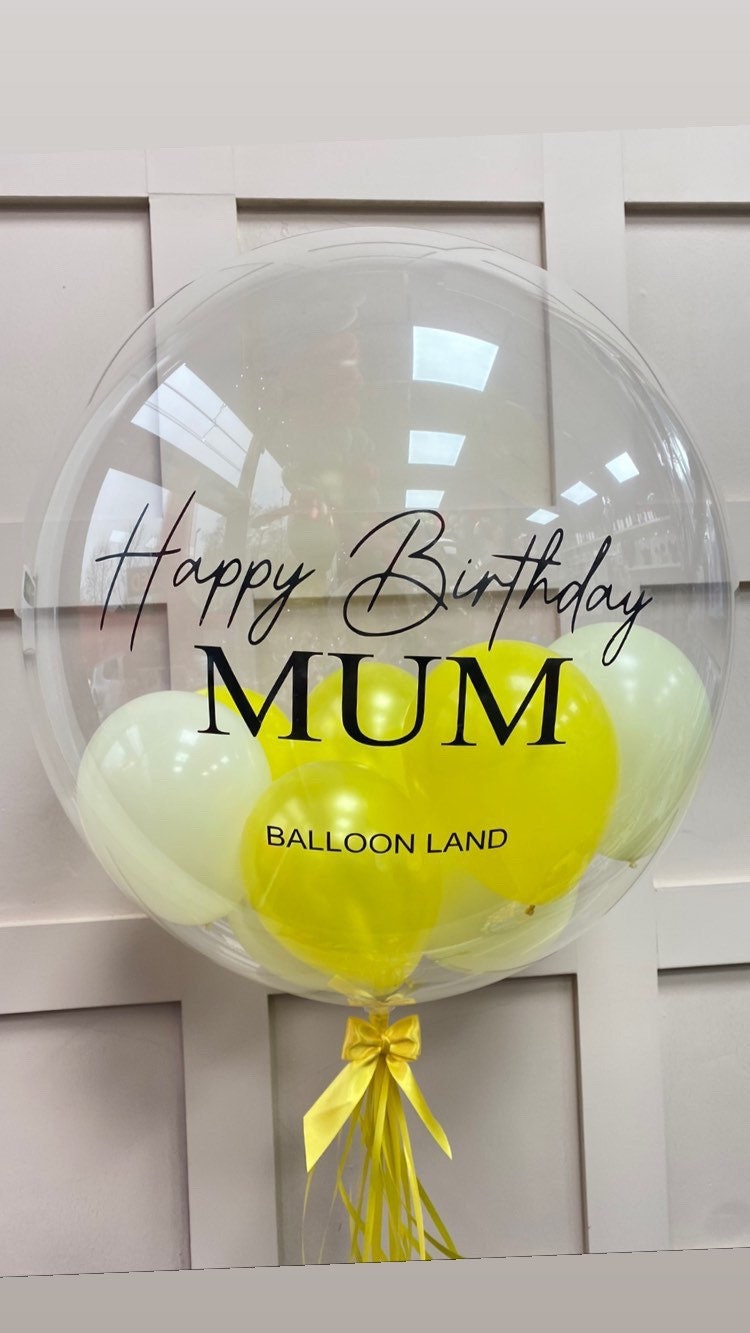 Happy Birthday Mum Balloon / personalised balloon / customised balloon
