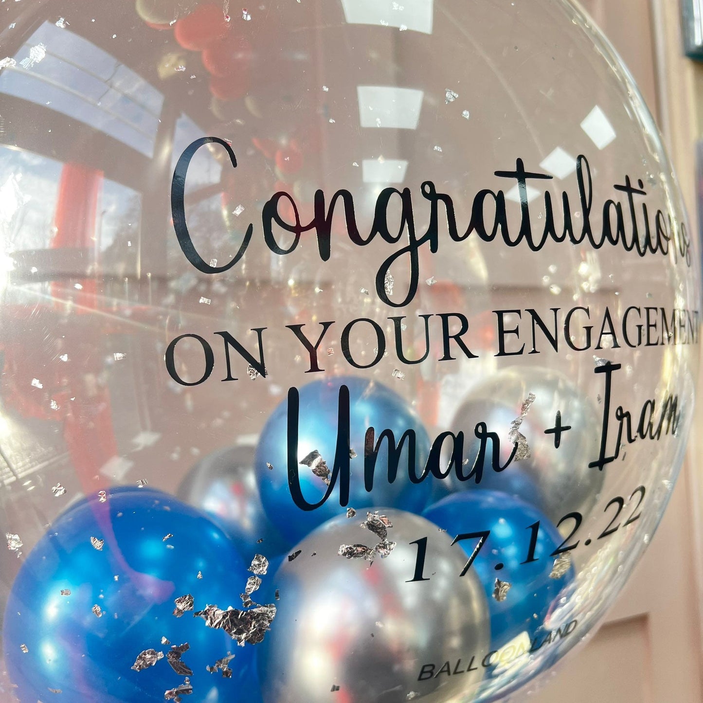 birthday balloon / customised balloon / luxury balloon / next day delivery