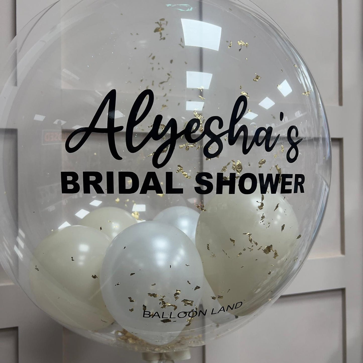 Bridal Shower balloon / Bride To Be / personalised balloon