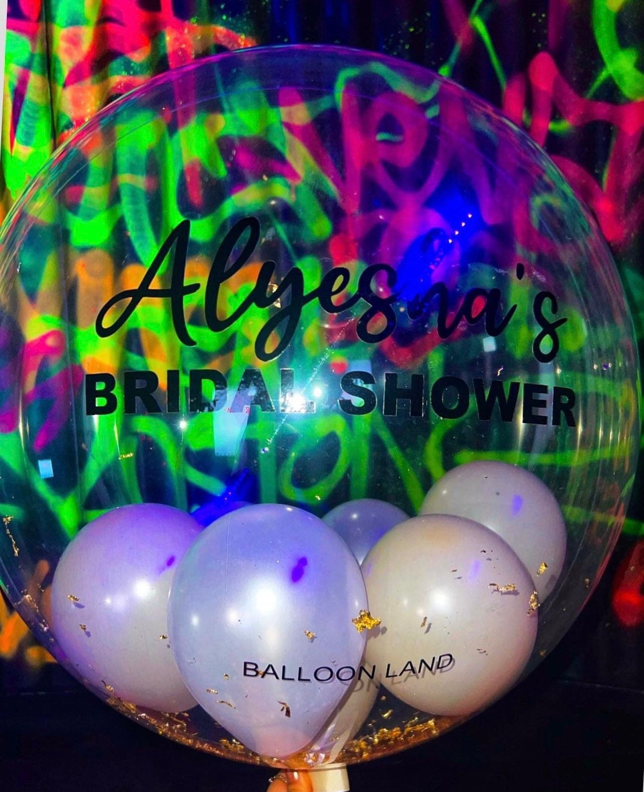 Bridal Shower balloon / Bride To Be / personalised balloon