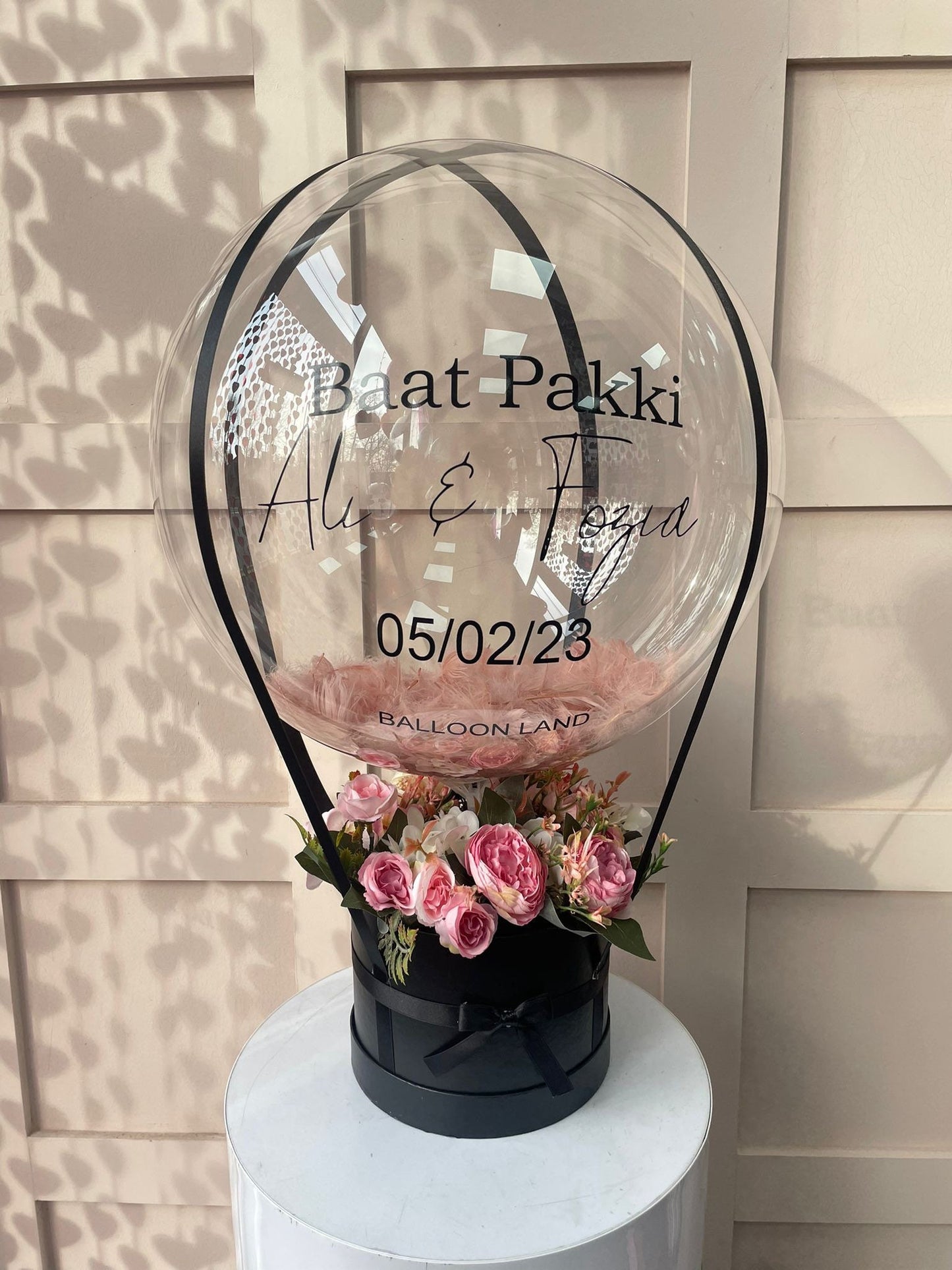 Baat Paki Congratulation Engagement BalloonCelebrate any special occasion or event with our Personalised Balloons – these will arrive to deliver happiness and delight for all ages.
Create the perfect surpriseBalloon land uk ltdBalloon land uk ltd