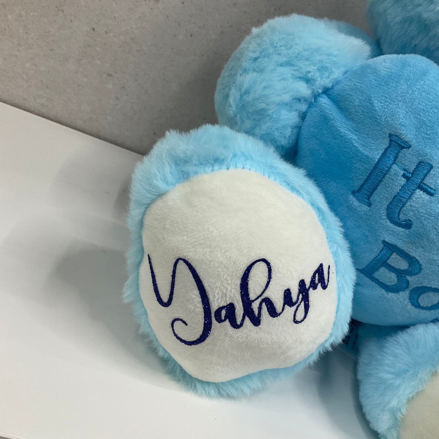 Custom Baby Boy Teddy