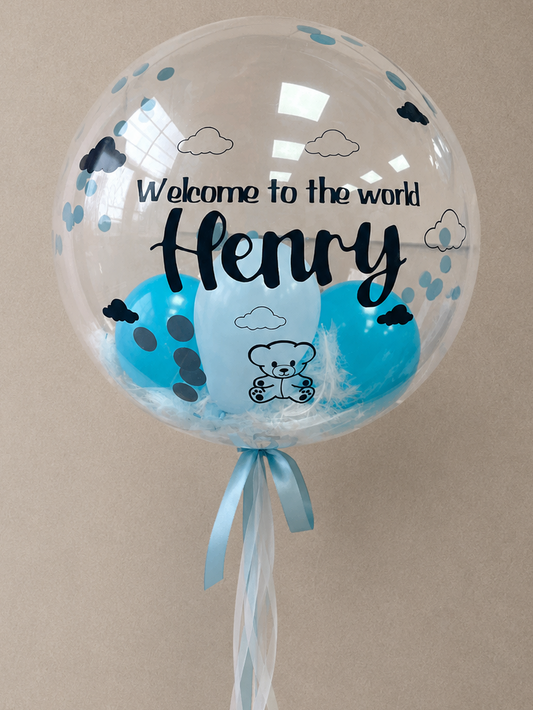 Baby Boy Arrival Balloon Customised Balloon
