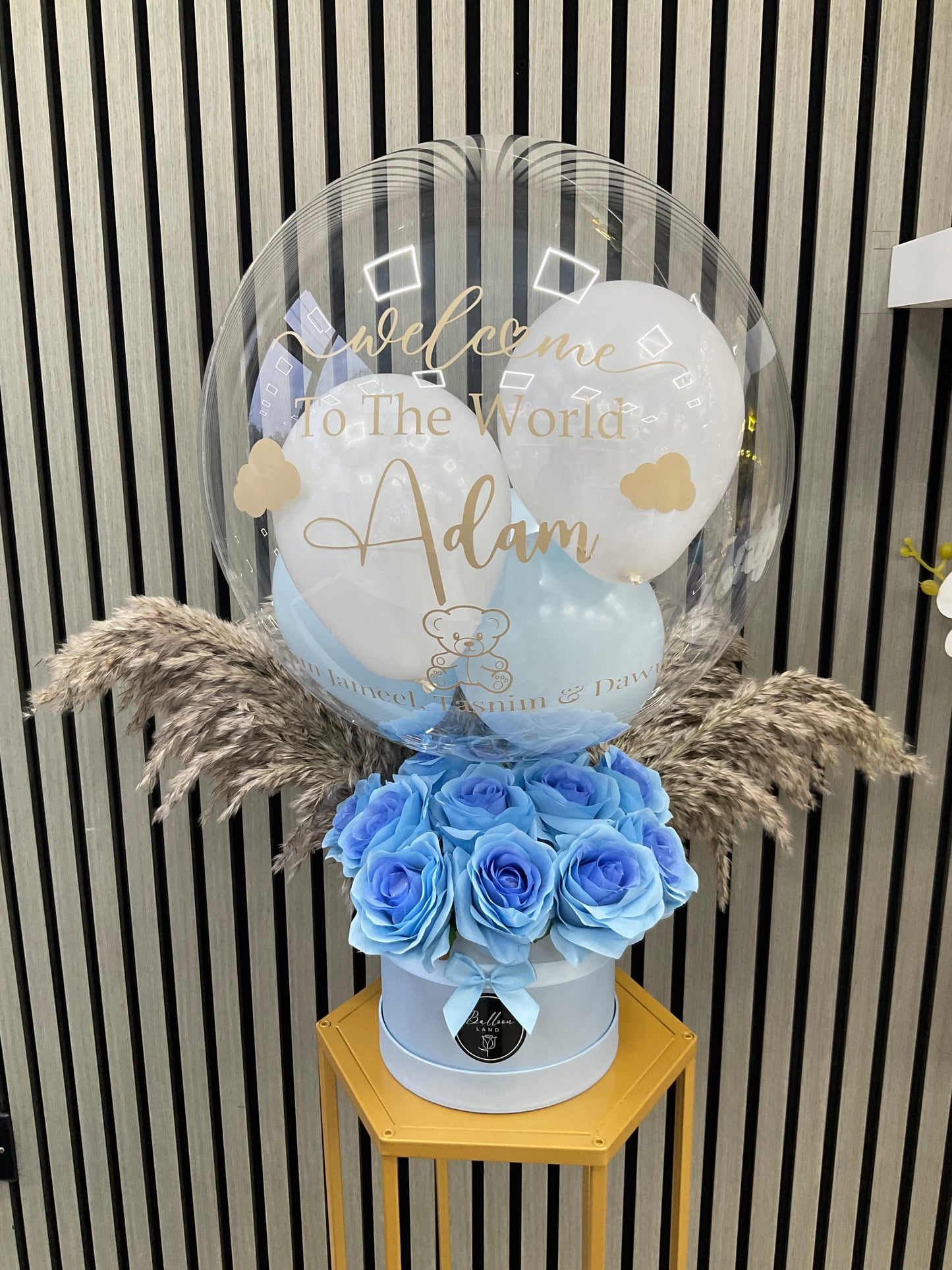 Baby Boy Flower Bouquet