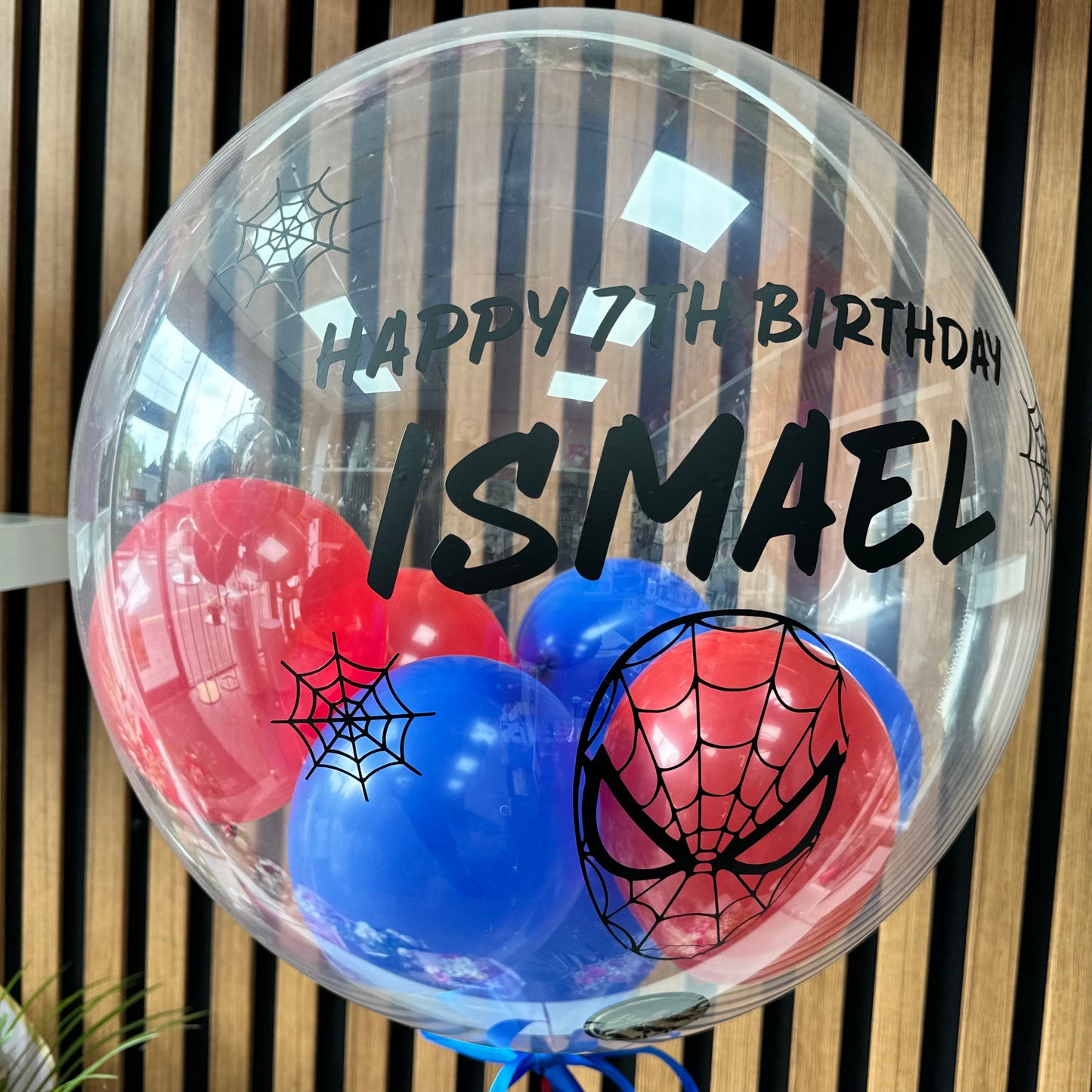 Space Themed Birthday Balloon