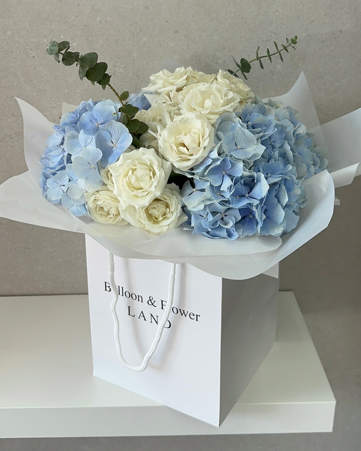 Baby Boy Hydrangea Bouquet