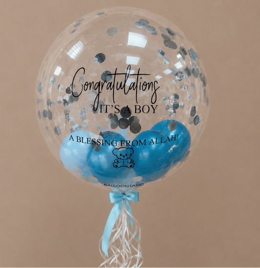 Baby Arrival Balloon Personalised Balloon