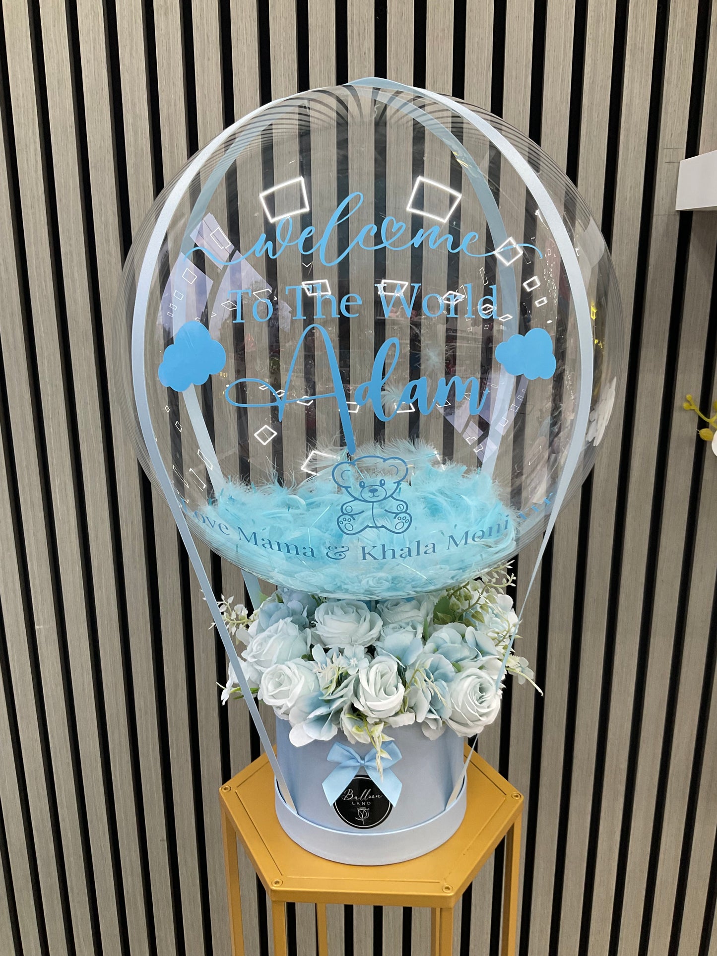 Baby Boy Flower Bouquet (1219)