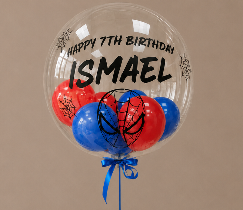 Space Themed Birthday Balloon