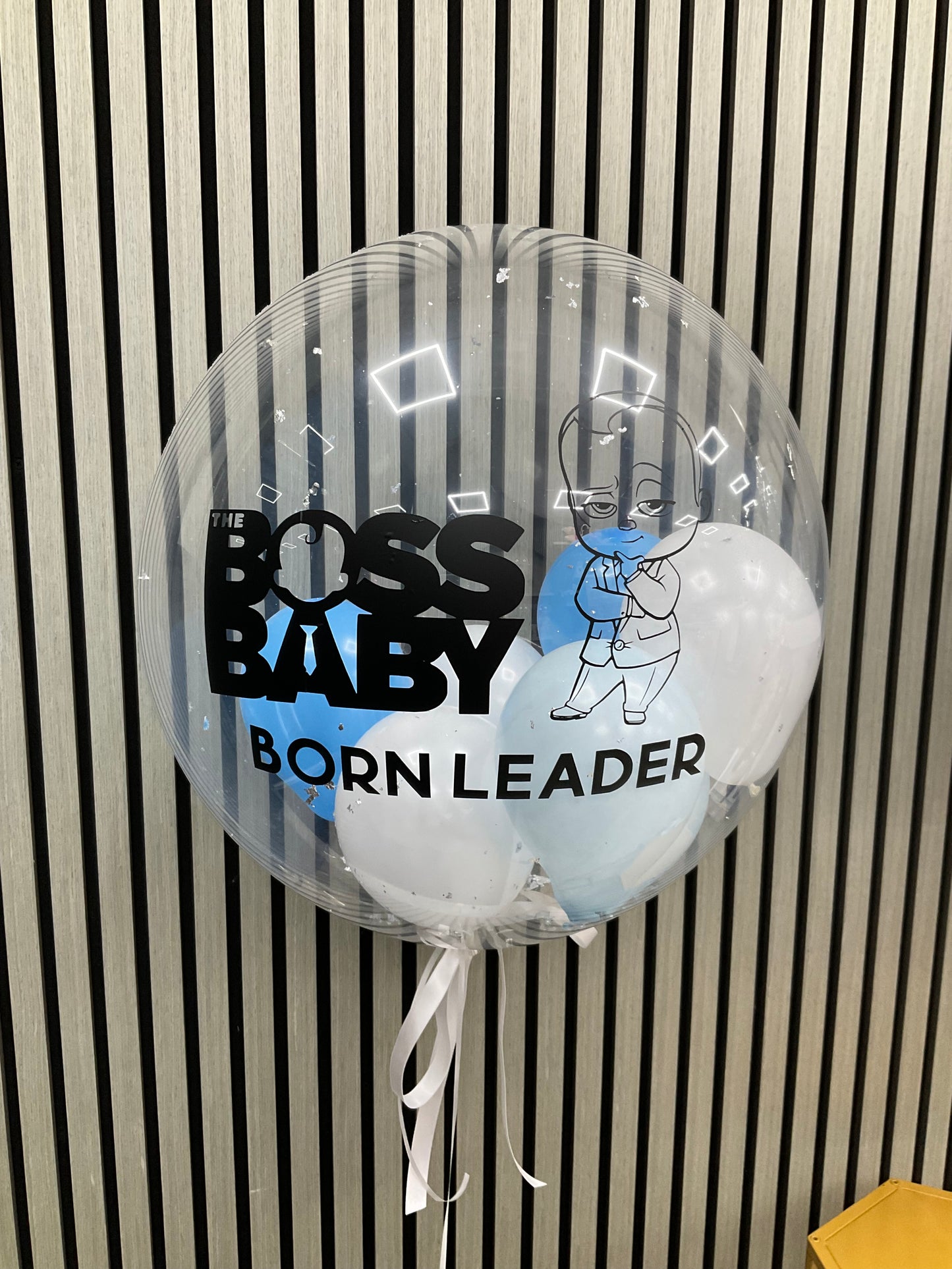 Boss Baby Balloon New Born Baby Balloon