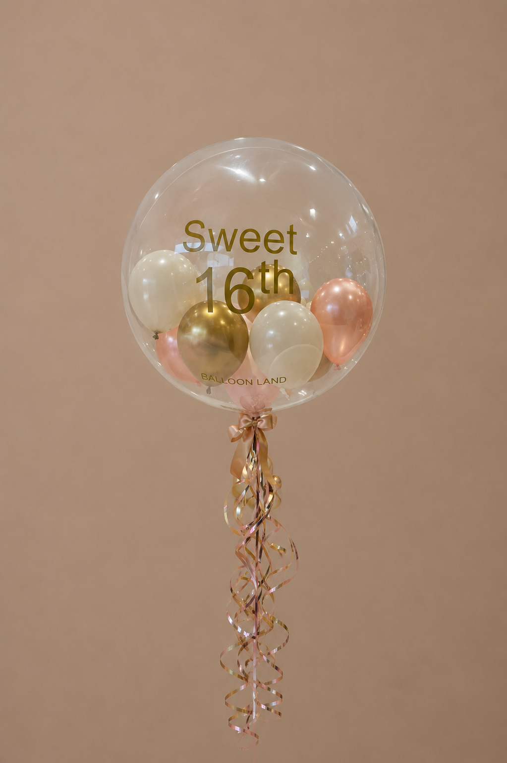 Sweet 16th Birthday Balloon Customised Balloon / Perfect for a Gift / Personalised to your choice / Next Day Delivery
