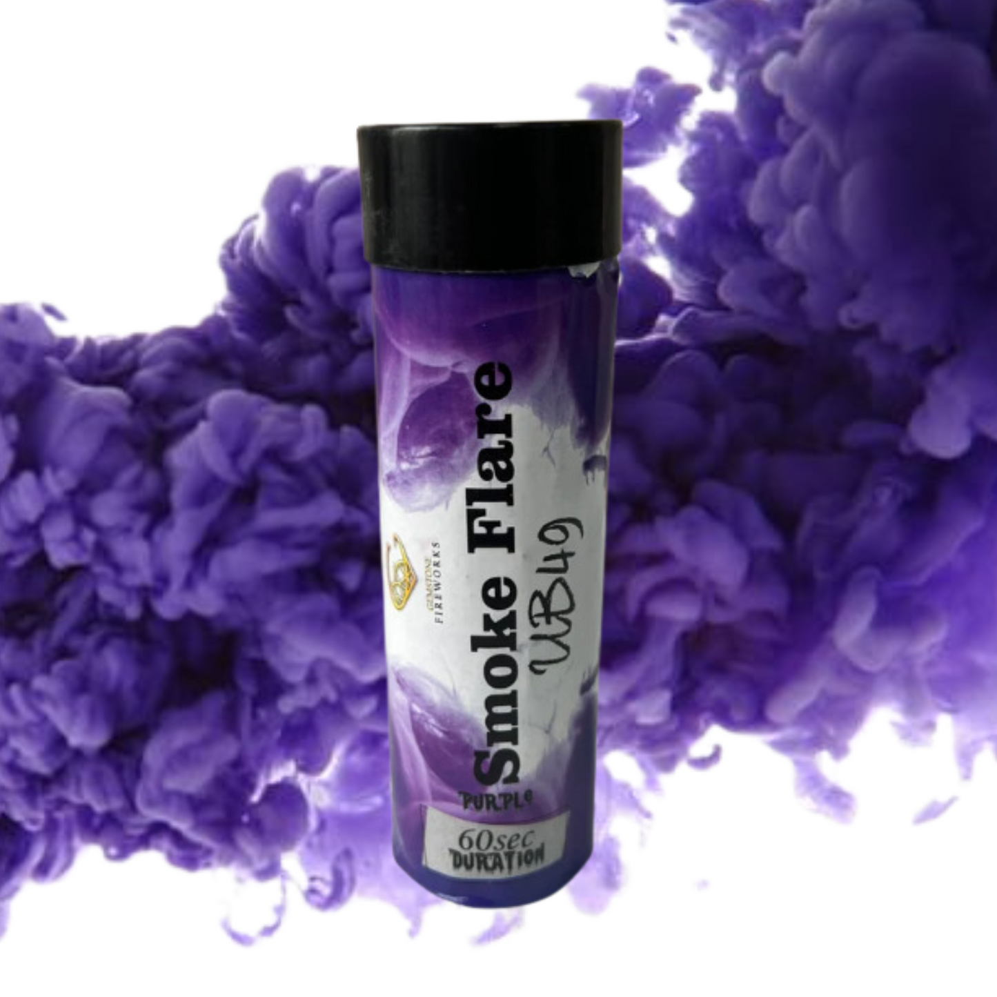 60 Second Purple Smoke Flare