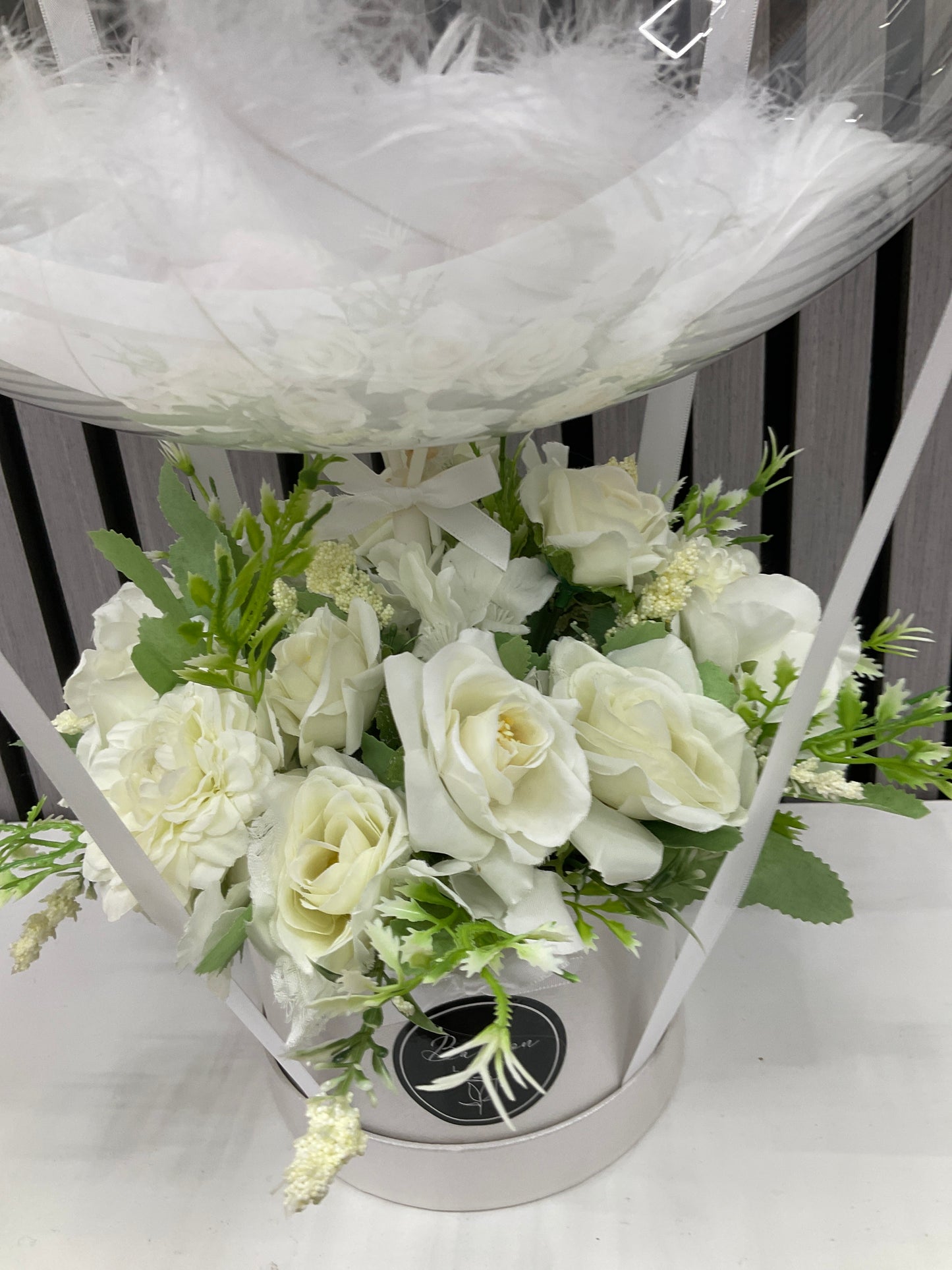 Eid Mubarak Balloon Pure White