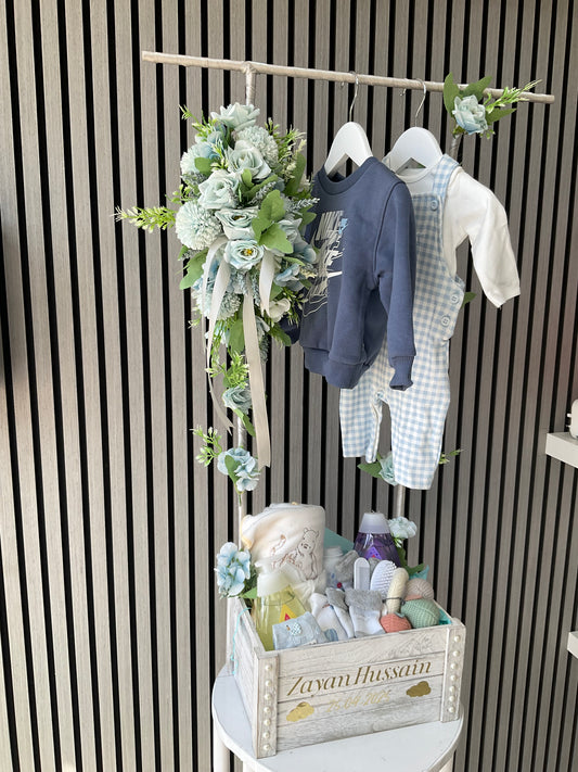 Baby Boy Crate Hamper collection only