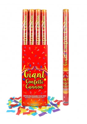 80cm Multicolour Confetti Shooter Cannon | Giant Party Confetti Popper