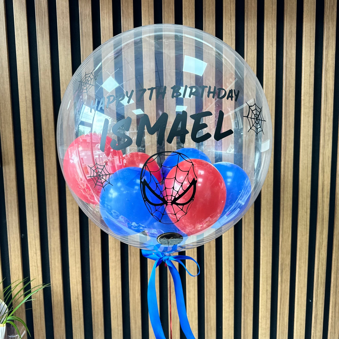 Space Themed Birthday Balloon