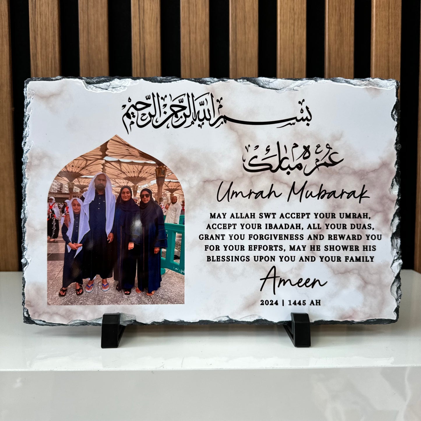 Umrah Mubarak Slate