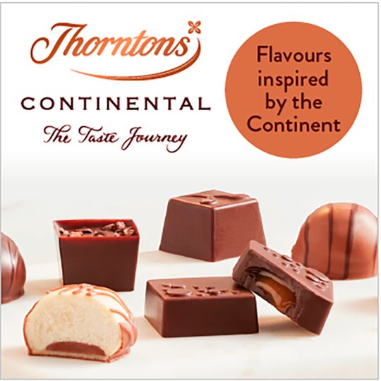 Thorntons Continental Collection Boxed Chocolate 264G Gift Box