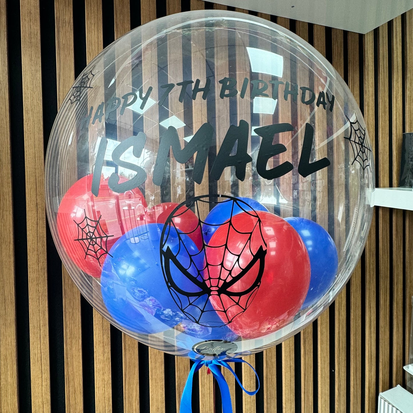 Space Themed Birthday Balloon