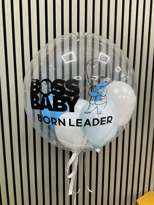 Boss Baby Balloon New Born Baby Balloon