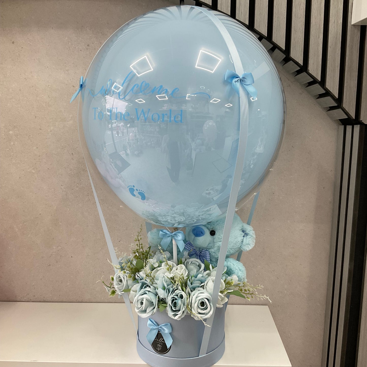 Baby Boy Flower Bouquet (1922)