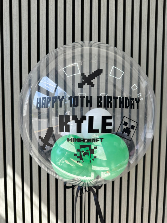 Minecraft Themed Balloon