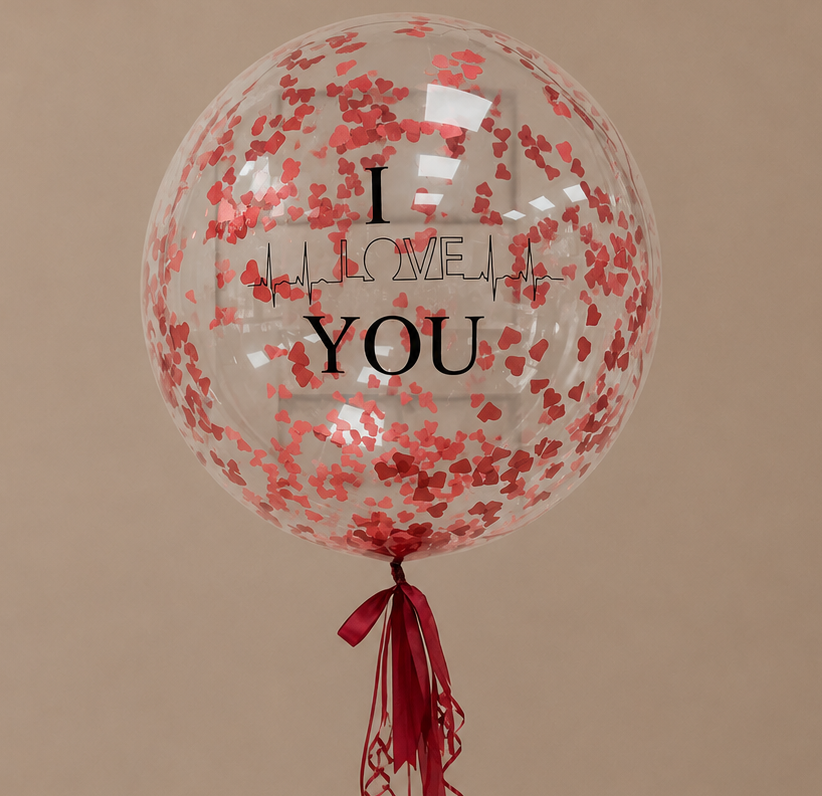 I Love You Bubble Balloon