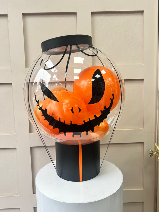 Halloween pumpkin Hat Box Balloon