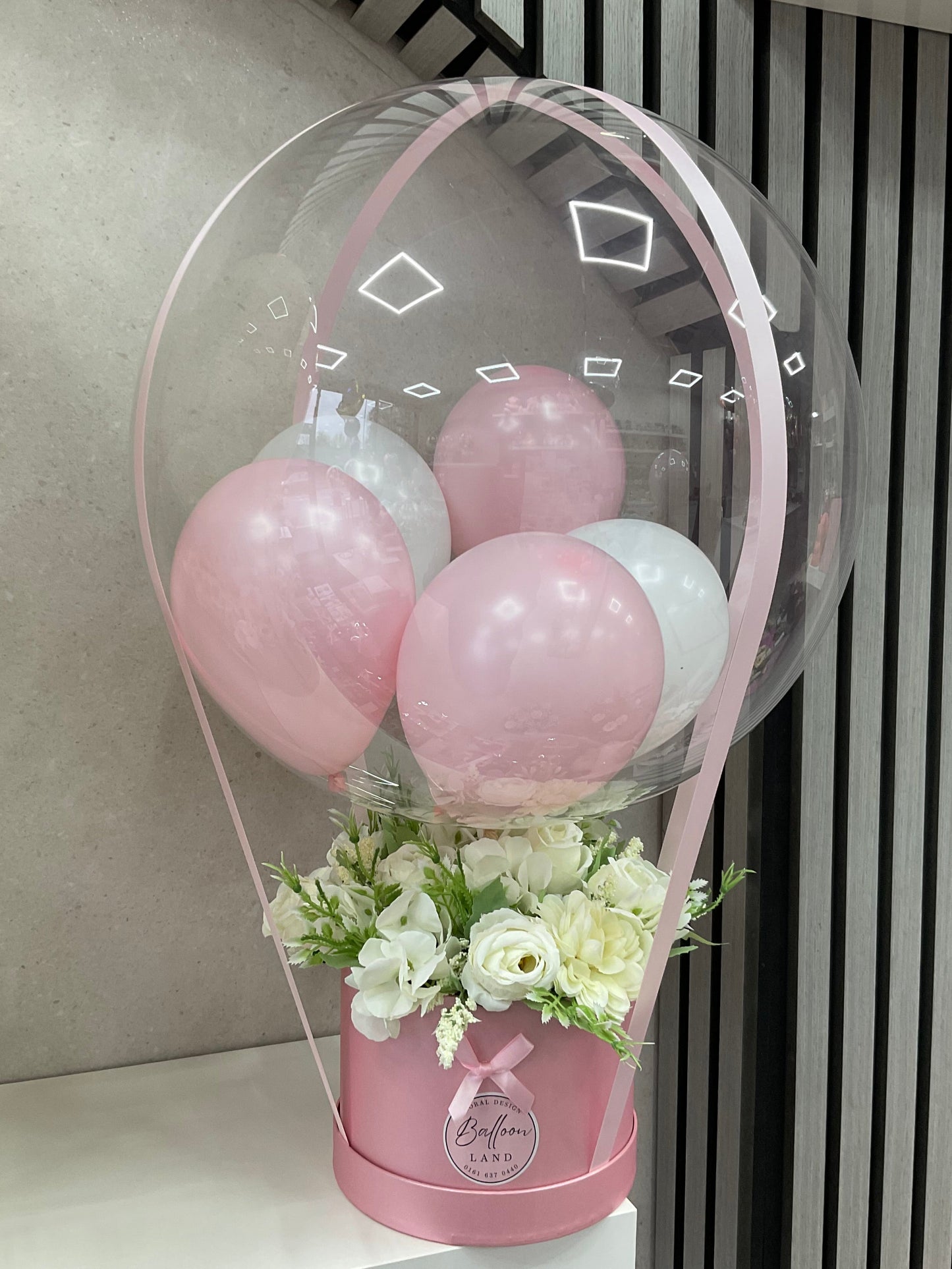 Mothers day Balloon / Personalised Balloon / Worlds Best Mum / Flower Bouquet