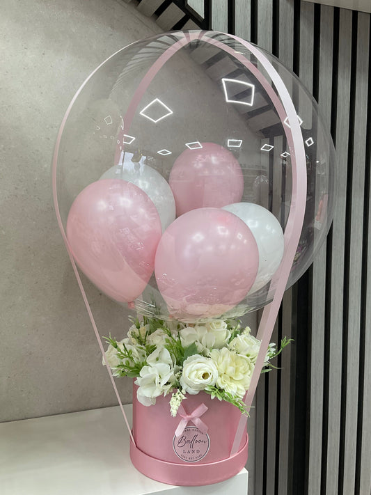Mothers day Balloon / Personalised Balloon / Worlds Best Mum / Flower Bouquet