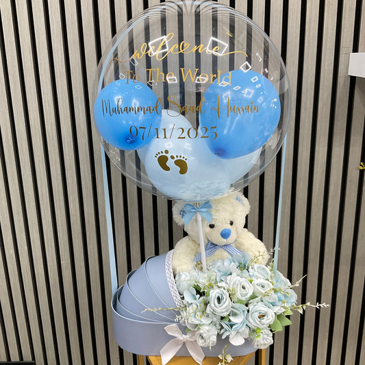 Baby Boy Flower Bouquet (1921)