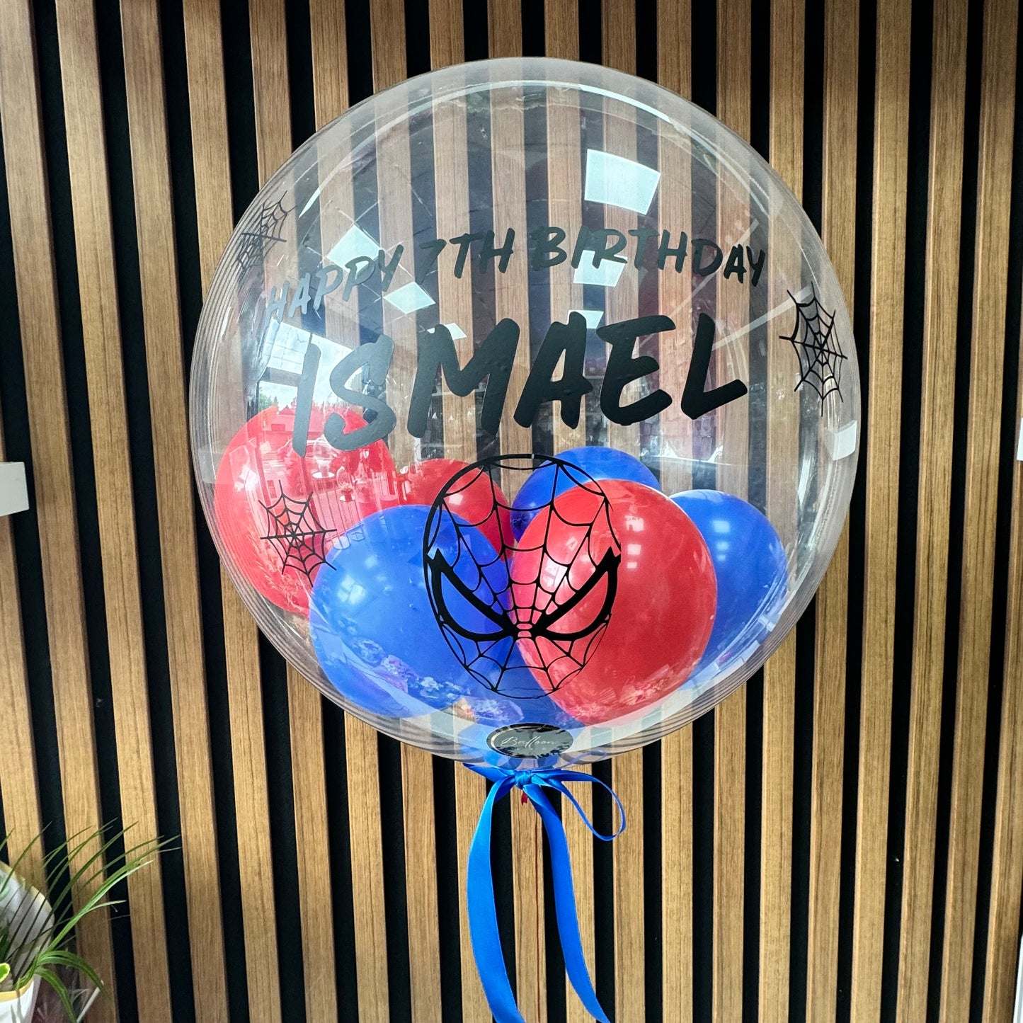 Space Themed Birthday Balloon