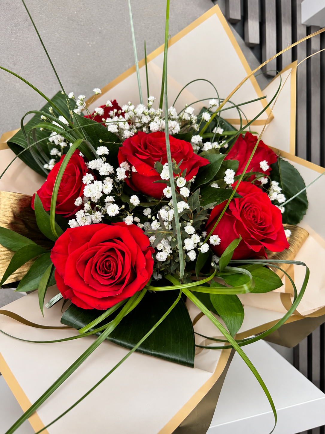 Luxury Red Rose Grace Bouquet