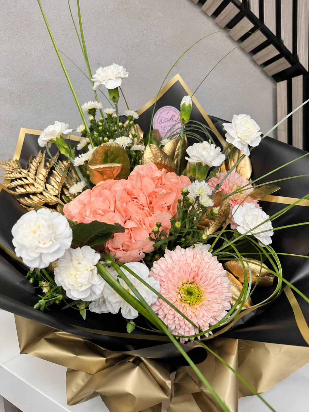 Luxury Peach Plush Bouquet