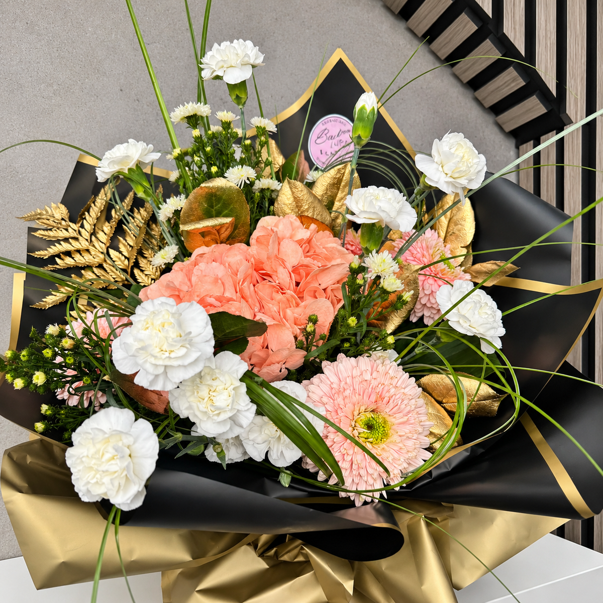 Luxury Peach Plush Bouquet