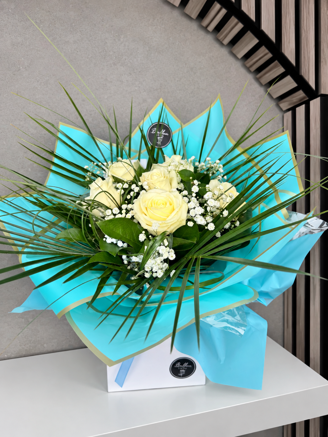 Luxury Ivory Rose Bouquet