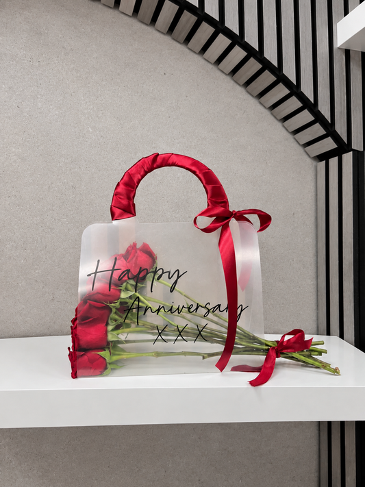 Personalised Rose Gift Bag