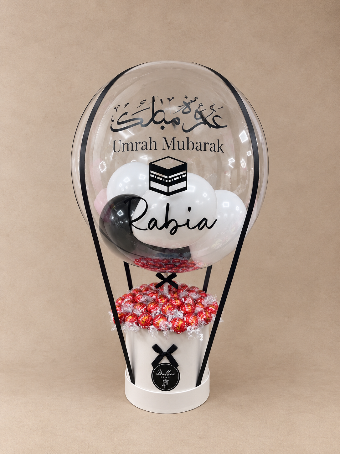 Umrah Mubarak Balloon with Lindor