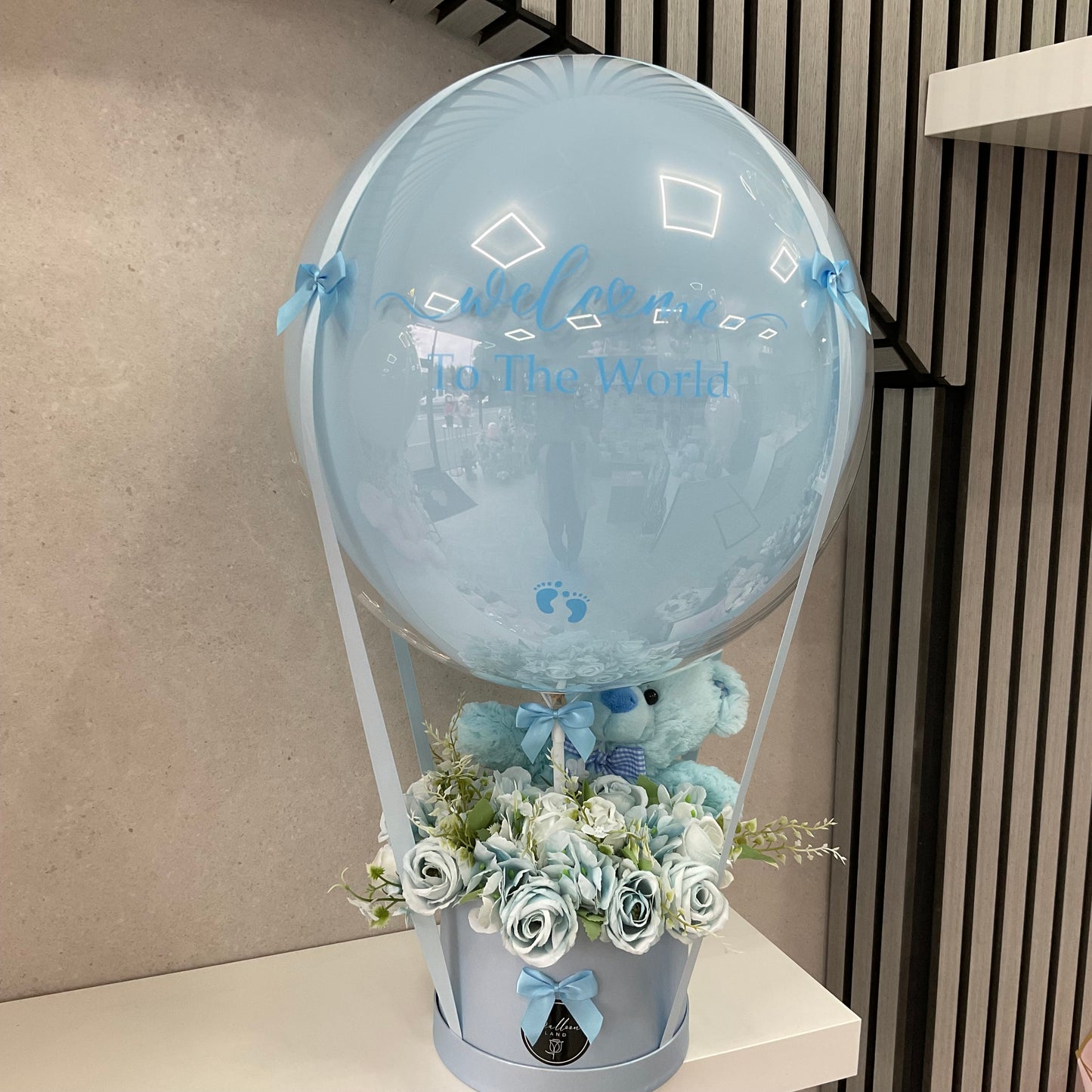 Baby Boy Flower Bouquet (1922)