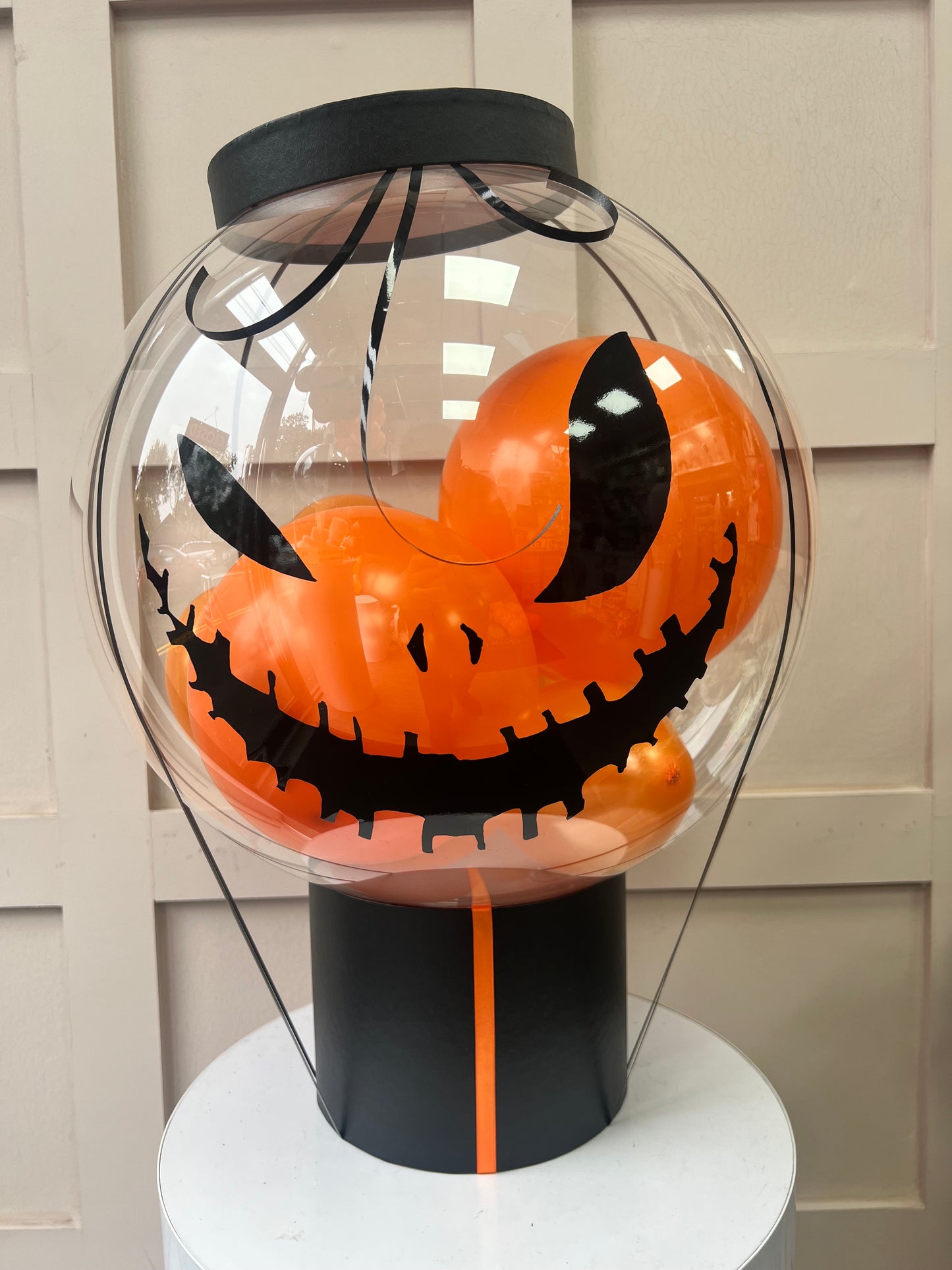 Halloween pumpkin Hat Box Balloon