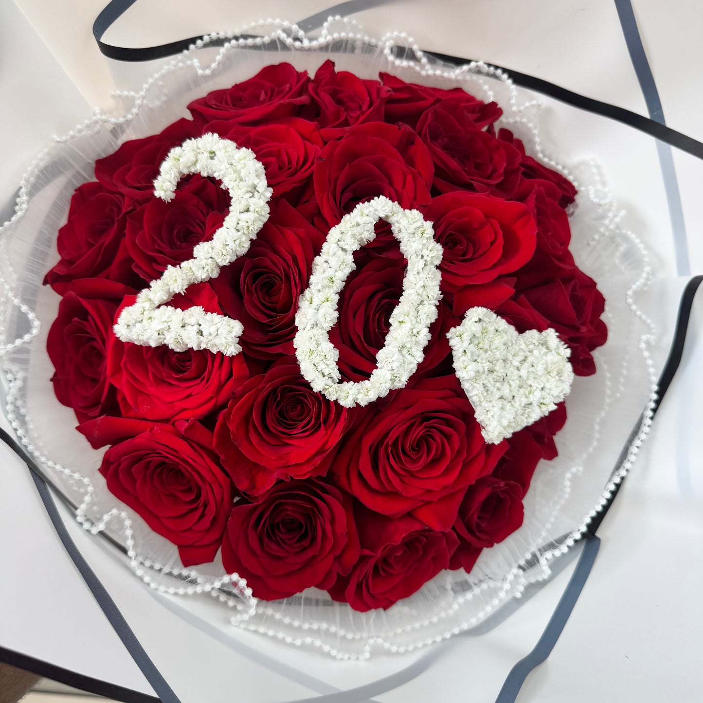 Initial Rose Bouquet