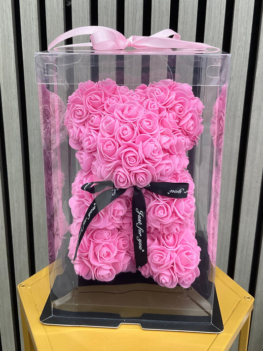 Large Rose Bear