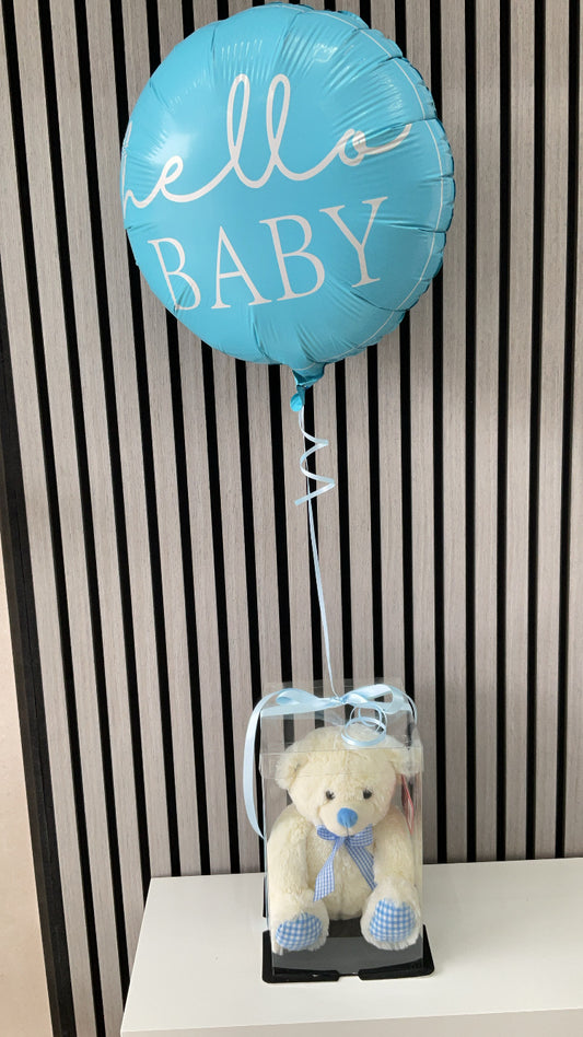 Baby boy Hamper & Balloon